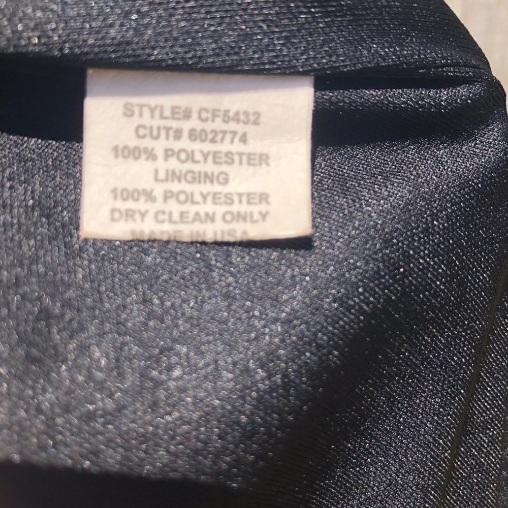 Anthropologie Eva Franco 6 Maxi Skirt Black Tan Bookish Sheer Overlay Glasses - Picture 10 of 10